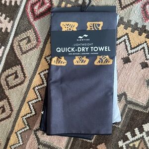 Slowtide Gray Quick-Dry Towel